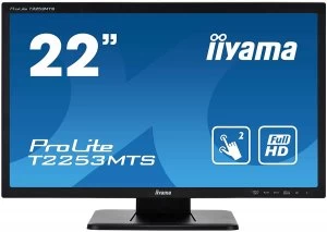 iiyama ProLite 22" T2253MTS FHD Touch Screen LED Monitor