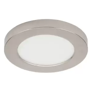 Spa 139mm Tauri LED Flush Ceiling Light Ring Satin Nickel