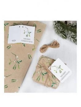 Ginger Ray Christmas Wrapping Paper Bundle With Twine And Tags
