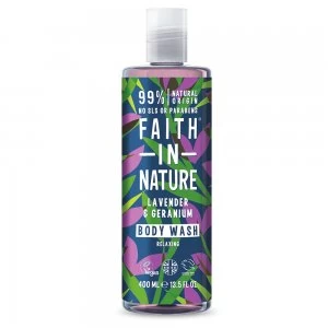 Faith in Nature Lavender Geranium Body Wash - 400ml
