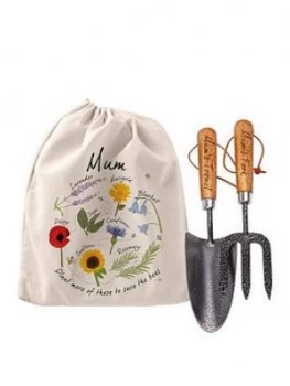 Personalised Save The Bees Gardening Tool Set
