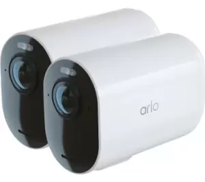 ARLO Ultra 2 XL 4K Ultra HD WiFi Security Camera System - 2 Cameras, White