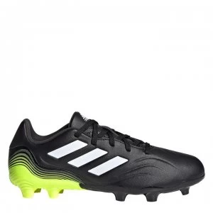 adidas Copa .3 Junior FG Football Boots - Black/SolYellow