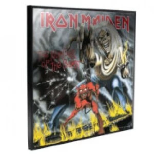Iron Maiden - Number Of The Beast Crystal Clear Pictures Wall Art