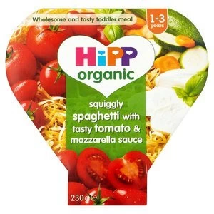 HiPP Organic Squiggly Spaghetti Stage 3 Tray Meal 230g
