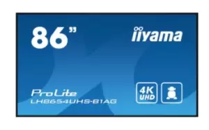 iiyama ProLite To Be Updated 2.17 m (85.6") 3840 x 2160 pixels 4K...