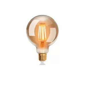 6W Filament Light Bulb E27, Warm White 2200K