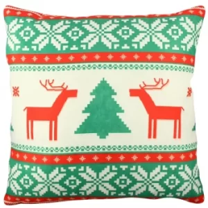 A11831 Multicolor Cushion Reindeer 3