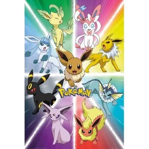 Pokemon Eevee Evolution Maxi Poster