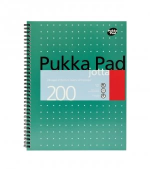 Pukka Pad A4 Metallic Jotta Notepad - Pack of 3