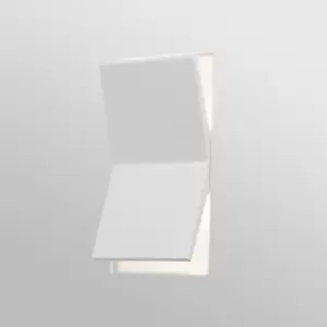 Domino Integrated LED Up & Down Wall Light White
