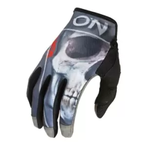 O'Neal Mayhem Bones V.22 MTB Glove Black/Red-Medium