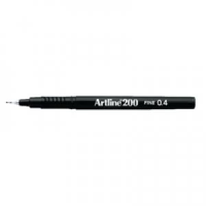Artline 200 Fineliner Black A2001