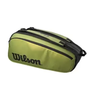 Wilson V8 Super Tour 9 Pack Bag - Green