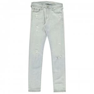 AG Jeans Stockton Distressed Skinny Jeans Mens - Marooned