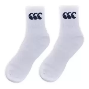 Canterbury Crew Sock 3 Pck 10 - White