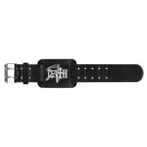 Death - Logo Leather Wrist Strap