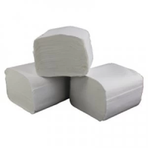2Work White Recycled Bulk Pack 2 Ply Toilet Tissue 250 Sheets Pack of