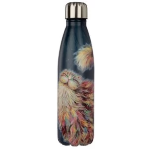 Kim Haskins Rainbow Cat Reusable Stainless Steel Hot & Cold Thermal Insulated Drinks Bottle 500ml