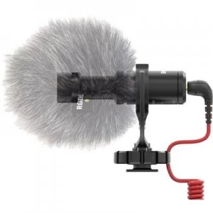 RODE Microphones VIDEO MICRO Camera microphone Transfer type:Corded incl. cable, incl. pop filter, Hot shoe mount