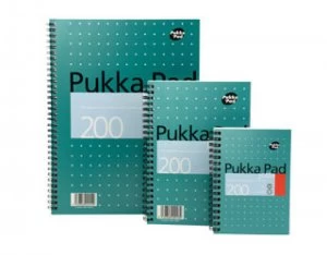 Pukka A4 Metallic Jotta Notebook Squared