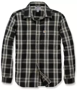 Carhartt Essential Shirt, black-white, Size S, black-white, Size S
