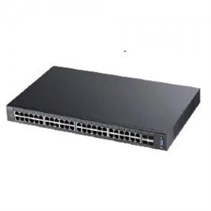 ZyXEL XGS2210-52 Managed L2 Gigabit Ethernet (10/100/1000) 1U Black