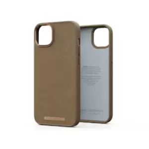 Njord byELEMENTS Suede Comfort+ Case for Apple iPhone 14 Plus Camel