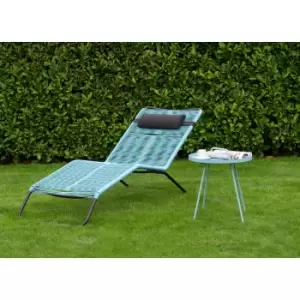 Set of 2 Rio Sun Loungers in Blue