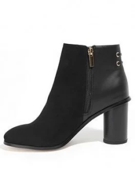 Oasis Serena Round Heel Ankle Boots - Black, Size 7, Women