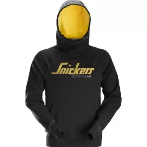 Snickers 2889 Logo Sweatshirt Hoodie Black 2XL