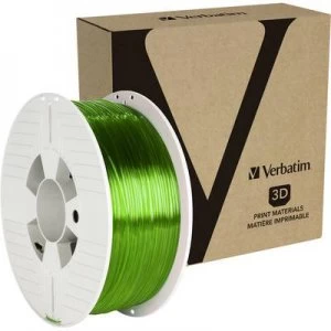 Verbatim 55057 Filament PETG 1.75mm 1kg Green (transparent)