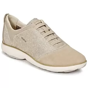 Geox D NEBULA G womens Shoes Trainers in Beige,6,7,7.5