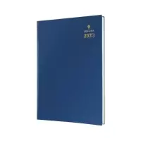 Collins 35 A5 Week to View 2023 Desk Diary - Blue