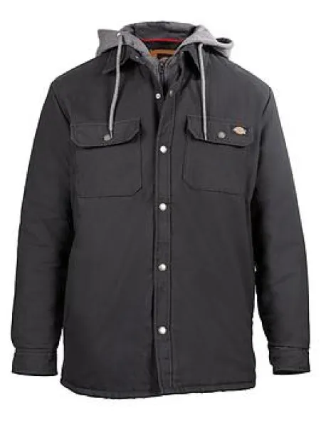 Dickies Duck Shirt Jacket - Black Size M, Men