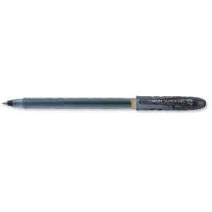 Pilot BegreeN Supergel Rollerball Pen Gel 0.7mm Black Pack of 10 Pens