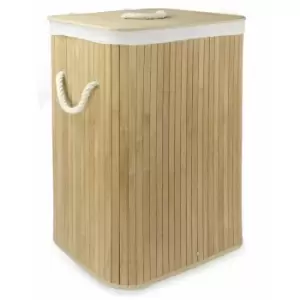 Bamboo Laundry Basket M&W - Natural