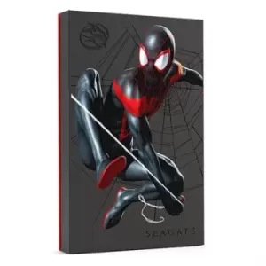 Seagate 2TB Marvel Miles Morales Special Edition FireCuda External Hard Disk Drive STKL2000419