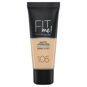 Maybelline Fit Me Matte and Poreless Foundation Nat Ivory Nude
