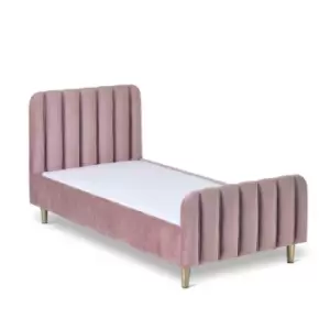 Obaby Gatsby Single Bed Velvet Pink