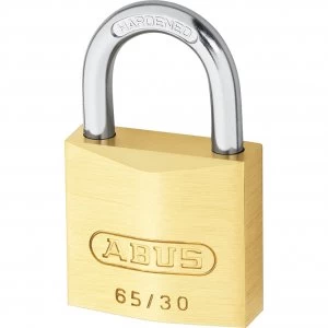 Abus 65 Series Compact Brass Padlock Keyed Alike 35mm Standard 6354