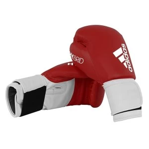 Adidas 100 Hybrid Boxing Gloves Red - 12oz