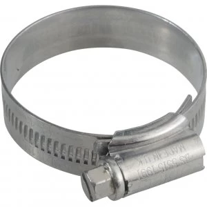 Jubilee Zinc Plated Hose Clip 32mm - 45mm Pack of 1