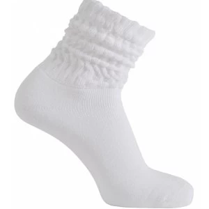 Horizon Slouch Sock UK Size 4 7 White