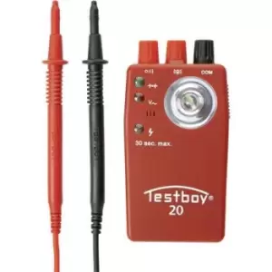 Testboy 20 Plus Continuity tester CAT II 300 V LED, Acoustic