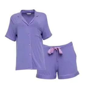 Cyberjammies Camila Knit Pyjama Set - Purple