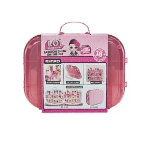 L.O.L. Surprise Fashion Show Carrying Case - Light Pink Edition