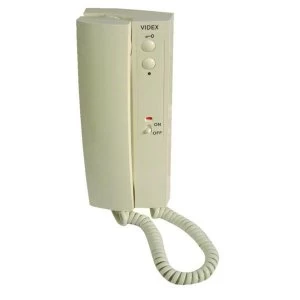 Videx 3102A 2 Button Handset with On/Off Switch Electronic Call Tone and AC Buzzer