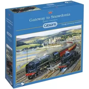 Gibsons Gateway to Snowdonia 1000 Piece Jigsaw Puzzle