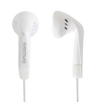 Koss Stealth In-Ear Stereo Headphones compatible with iPod, iPhone, MP3 and Smartphone - White